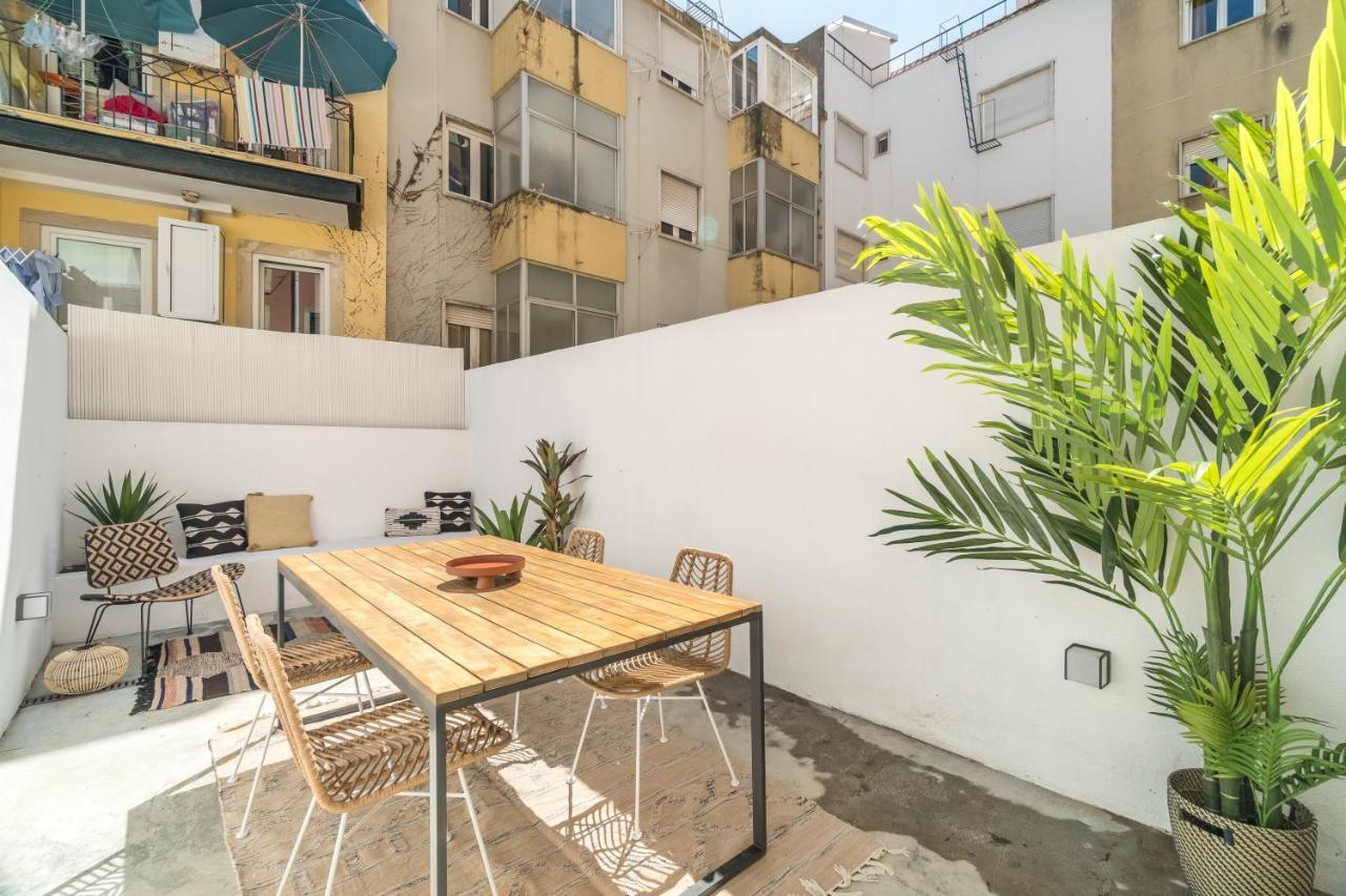 Casa Boma Lisboa - Elegant Apartment With Private Terrace - Ajuda II Exterior photo